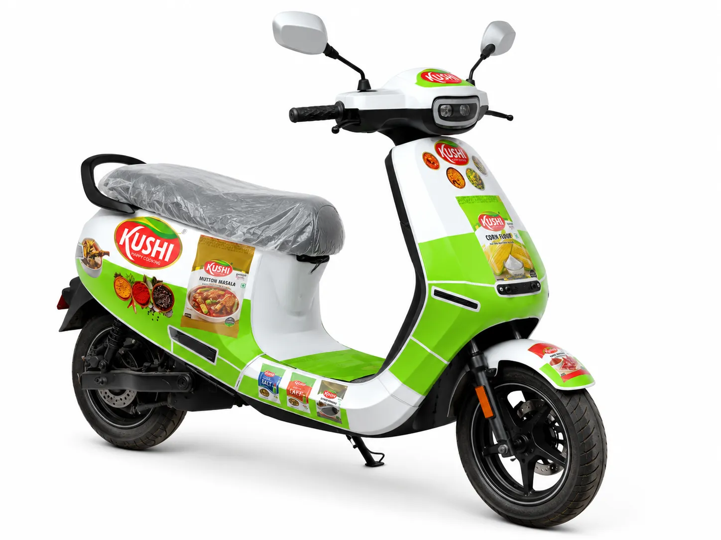 Ola Two Wheeler Vinyl Print