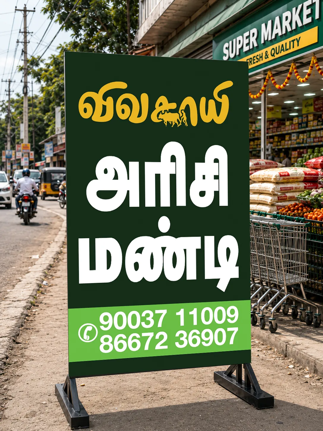 Outdoor Flex Standee