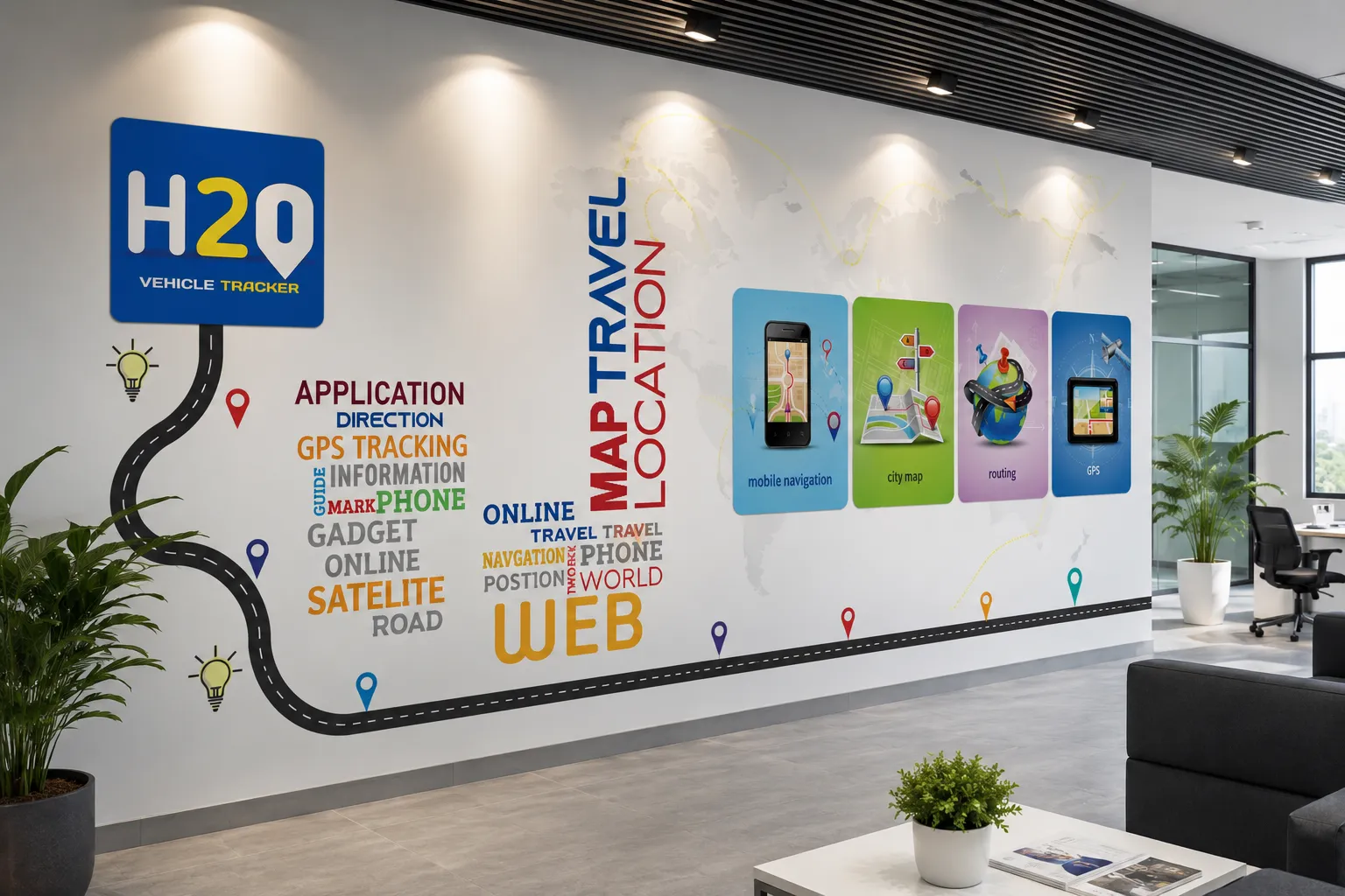 Wall Vinyl Branding